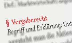 Vergaberecht für Bieterunternehmen