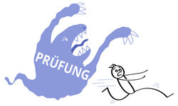 Prüfungsangst ade! Prüfungen stressfrei meistern Prüfung Schreckgespenst