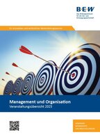 Broschüre BEW Seminar im Bereich Management und Organisation 2025
