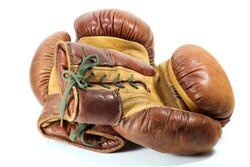 alte Boxhandschuhe
