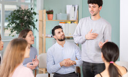 Präsentationsrunde Azubi-Gruppe