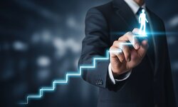 Vom geschätzten Kollegen zur respektierten Führungskraft Führung Treppenstufen