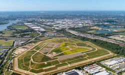 Luftaufnahme Deponie Hamburger Hafen