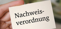Nachweisverordnung,