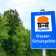 Schild Wasserschutzgebiet