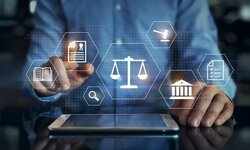 Icons Rechtssymbole Tablet(nutzer)